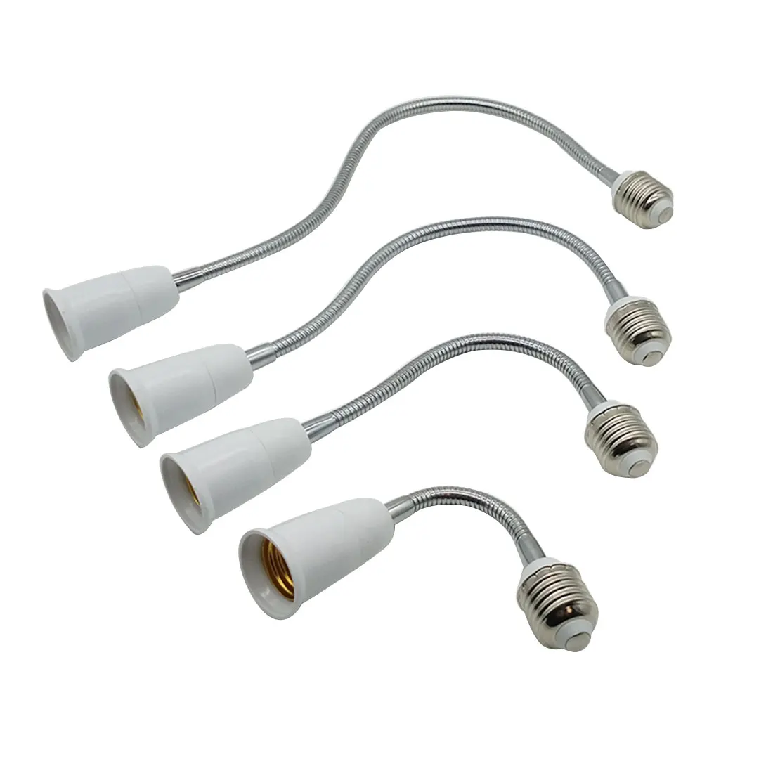 LED Light Bulb Lamp Base Holder Converter 20/30/40/50/60 cm Length E27