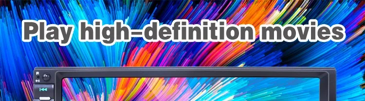 Sale 2 Din Car Multimedia Player GPS navigation 7