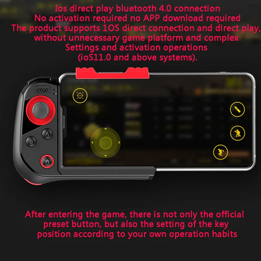 IPEGA 9121 джойстик для телефона геймпад IOS и Android игровой Одноручный контроллер геймпад джойстик для мобильного телефона 529#2