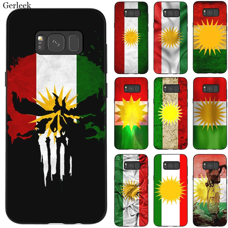 Крутые чехлы для телефонов kurdivan с флагом Samsung Galaxy A3 A5 A6 A7 A8 A9 A10 A20 A30 A40 A50 A70 M10 M20 M30 M40