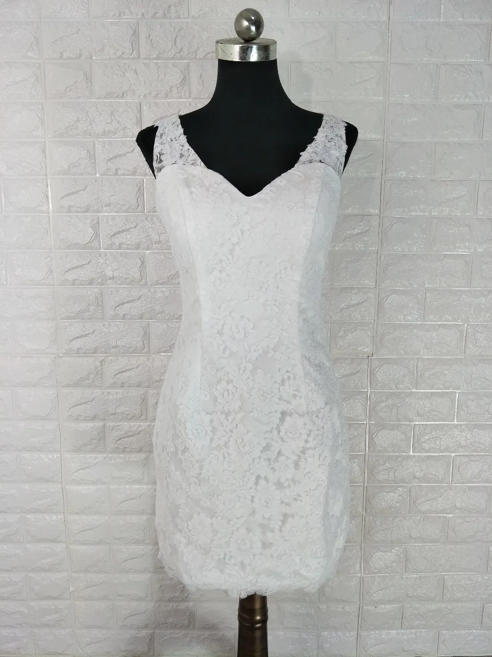 2017 Vestido De Noiva 2 en 1 branco Vestidos De Casamento Vestido De BAILE Кружево Vestido De Noiva Saia съемная 2 EM 1 Халат