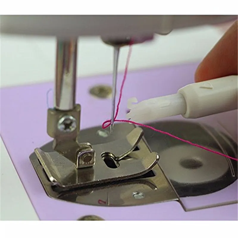 2Pcs Plastic Automatic Needle Threader Thread Guide Machine Sewing Needle Device Domestic Sewing Tool Accessories For Women Gift (11)