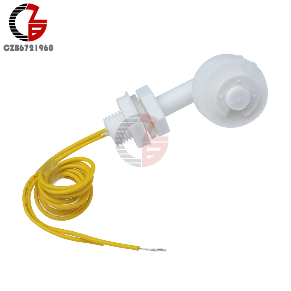

5PCS DC 220V Liquid Water Level Sensor Right Angle Float Switch for Fish Tank