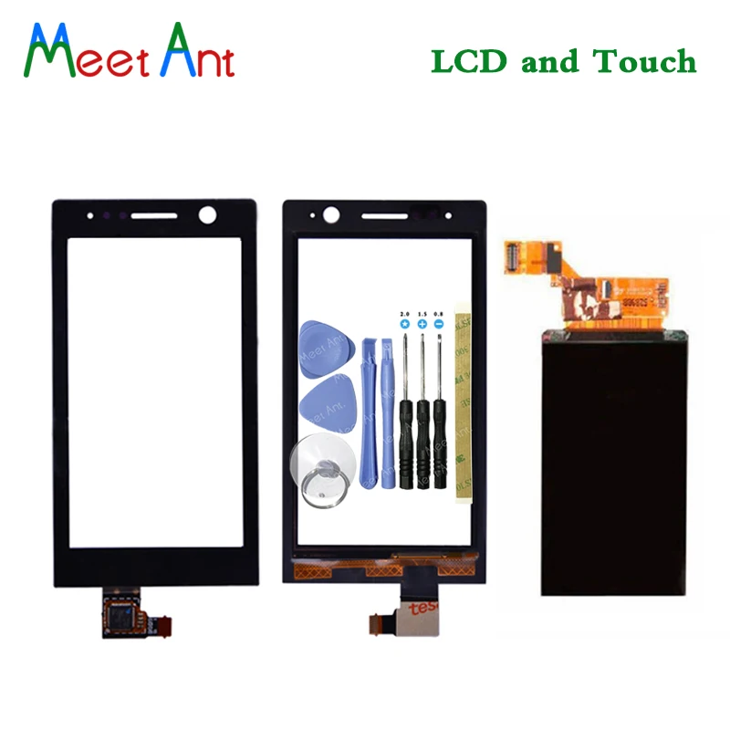 

New High Quality 3.5'' For Sony Xperia U ST25i ST25 ST25a Lcd Display With Touch Screen Digitizer Sensor