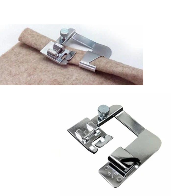 

1PC Hot Sale Domestic Sewing Machine Foot Presser Rolled Hem Feet Set for Brother Singer Sewing Accessories 13MM