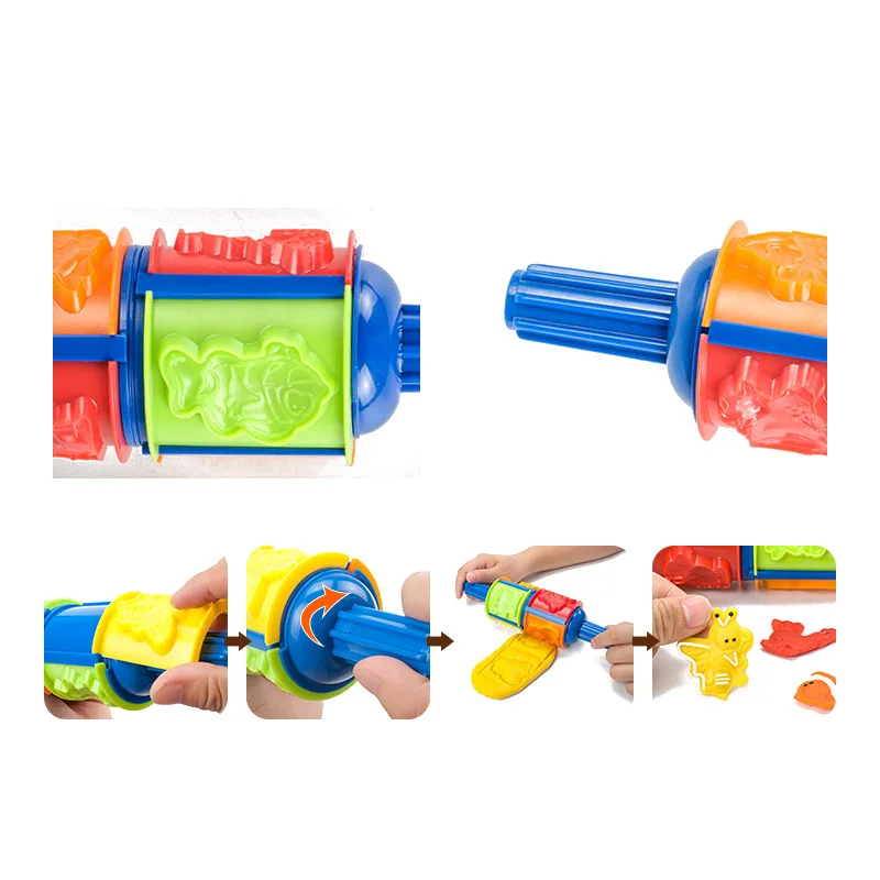 Playdough Tools mold 135 Clay color DIY Popsicle ice cream mold non