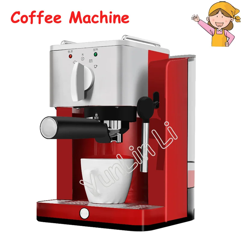 Espresso Coffee Maker 15 bar Mini Steam Coffee Machine Pump-Type High-Pressure Italian Coffee Machine TSK-1827RA Espresso Coffee Maker 15 bar Mini Steam Coffee Machine Pump-Type High-Pressure Italian Coffee Machine TSK-1827RA
