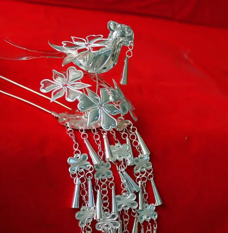 Miao аксессуары для волос головной убор шпилька hmong женщин|hairpins hair accessories|hairpins