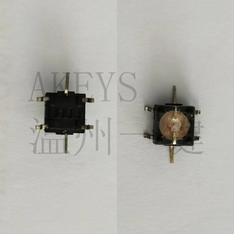 

20PCS TS-H001B 6*6 Illuminated tact switch 6 pin SMD type vertical with column push button switch