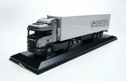 Модель сплава 1:50 Scania R620 логистических кабины и Curtainside контейнер грузовик, отлитый под давлением игрушка модель для коллекции, украшение