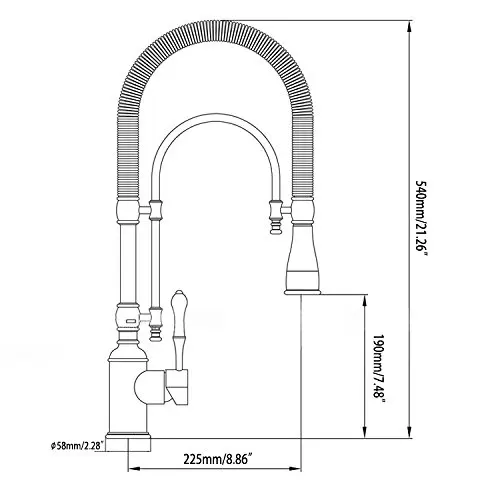 Pull Down Kitchen Faucets