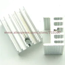 PHISCALE 25 шт 20*15*10/20x15x10 мм теплоотвод используется для транзистора до-220