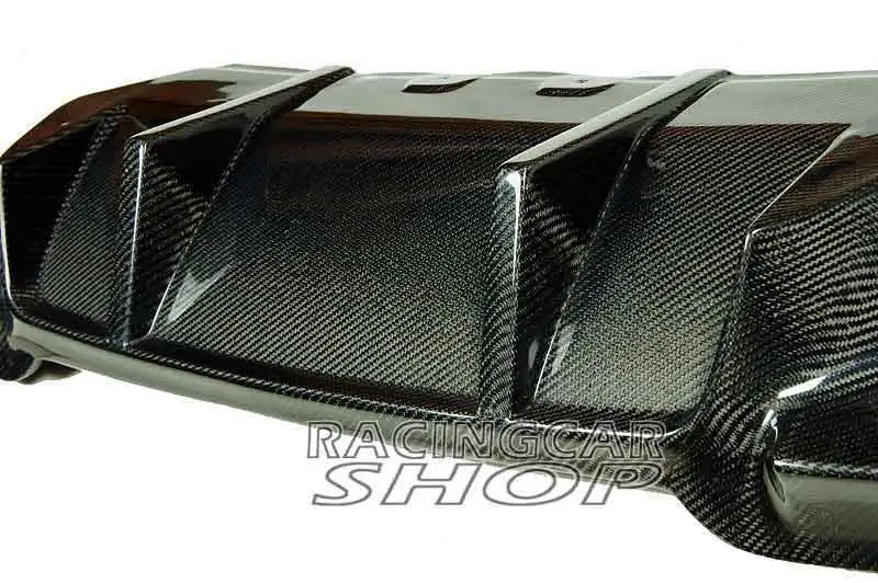 DTM STYLE REAL CARBON FIBER REAR DIFFUSER SPOILER FOR BMW 5-SERIES F10 M5 BUMPER 2011UP