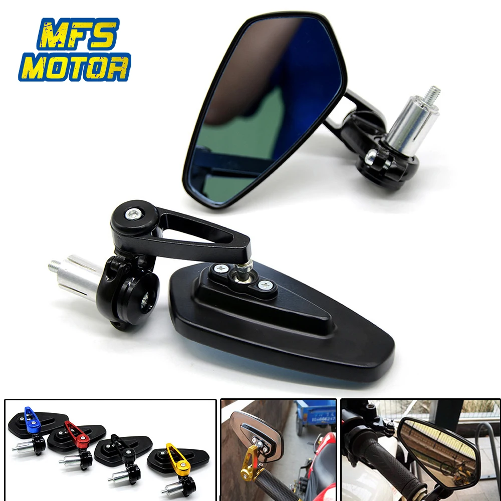 

Universal 22mm 7/8" Motorcycle Handle Bar End Rearview Mirrors For KTM duke 390 125 200 1290 exc 450 250 300 125 1190 adventure