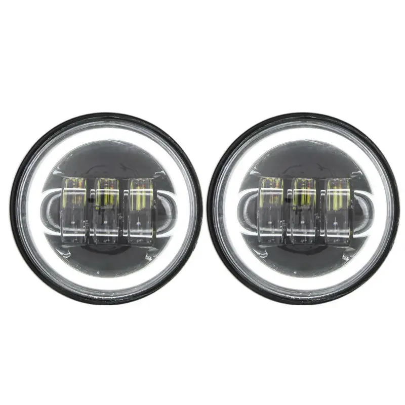  1 Pair 4.5 4 1/2 inch LED Passing Fog Light 30W LED Driving Auxiliary Lamps for Motorcycles Motorbi - 32950500801