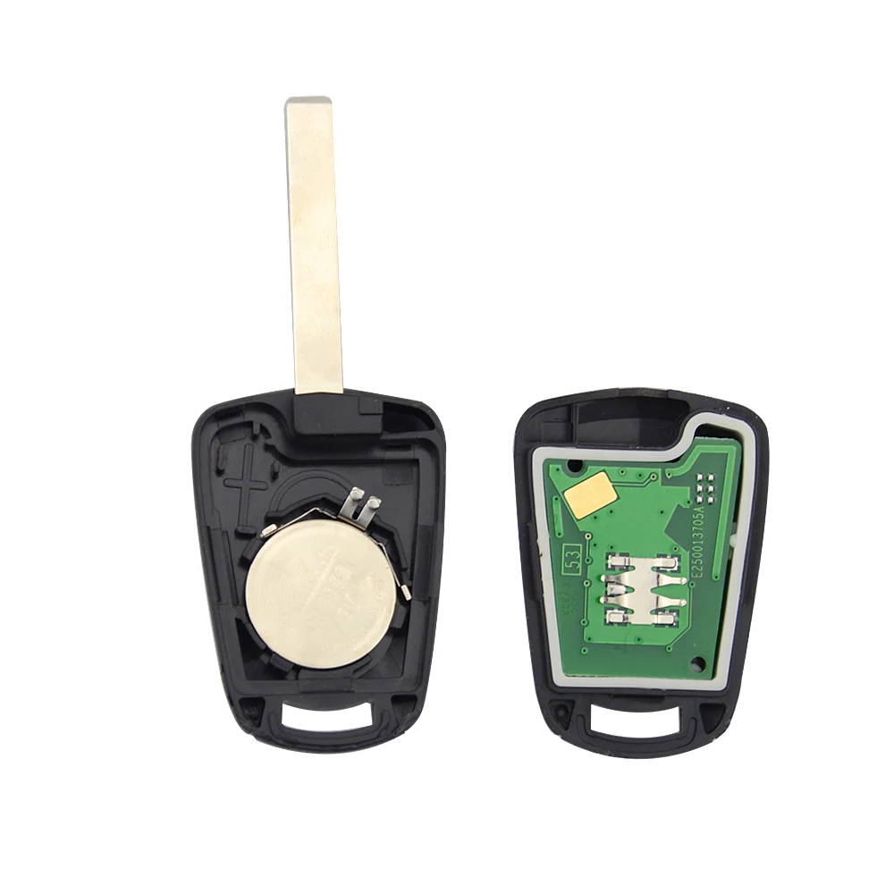 OkeyTech для OPEL Vauxhall Astra H J Corsa Insignia чехол для ключей с дистанционным управлением 433 МГц ID46 PCF7941 чип HU100 аксессуары для лезвий