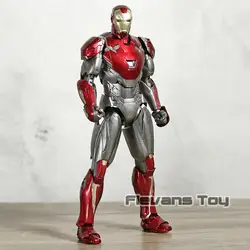 СВЧ SHFiguarts Marvel Мстители супер герой Железный человек Mk47 ПВХ фигурку Коллекционная модель игрушки