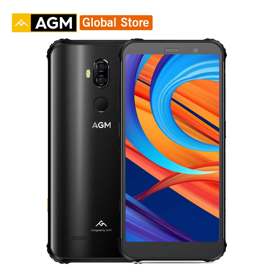 AGM X3 IP68 Водонепроницаемый мобильный телефон 5 99 &quotHD 18:9 6 ГБ Оперативная память 64 Гб