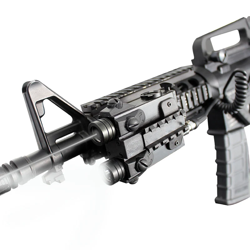 

Hunt Laser Infrared Dot Sight With Weapon Light Low Profile Compact Ar 15 Rifle IR Laser Scope Tactical Laser Flashlight