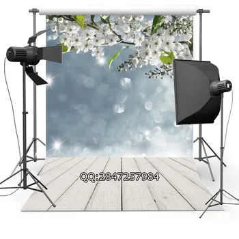 

Thin Vinyl photography background Customize spring flowers Backdrops Digital Printing Background for photo Studio F-2340