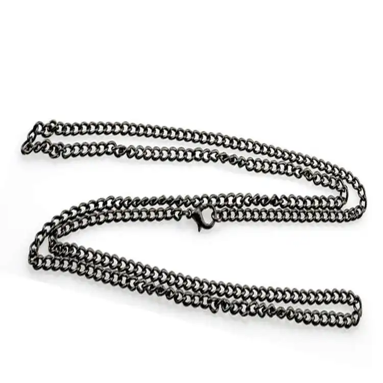 Модное ожерелье из нержавеющей стали 80 см цепочка для мужчин или женщин ювелирные аксессуары цепочки для карманных часов