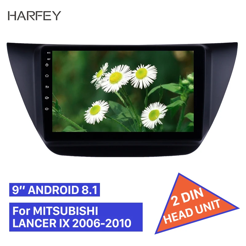 Автомагнитола Harfey Android 8 1 стерео GPS 9 дюймов 2Din головное устройство Wi-Fi