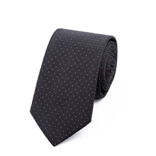 Новинка 6,5 см жаккард Тканые Dot галстуки в клетку мужские s шеи галстук для мужской свадебный костюм Деловые Вечерние