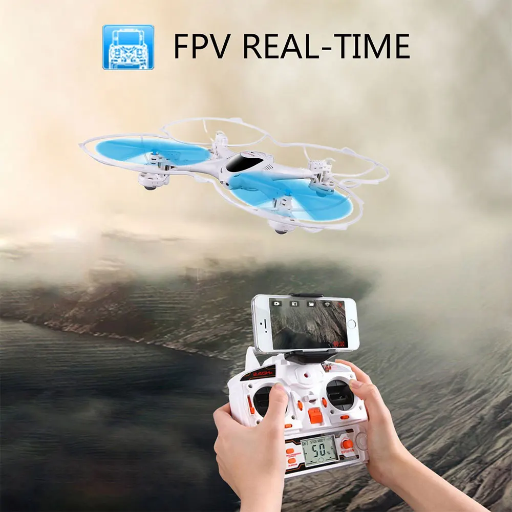Оригинальный MJX X300C FPV RC Дрон 2 4G 6 Axis Безголовый режим БПЛА Дроны с камерой hd