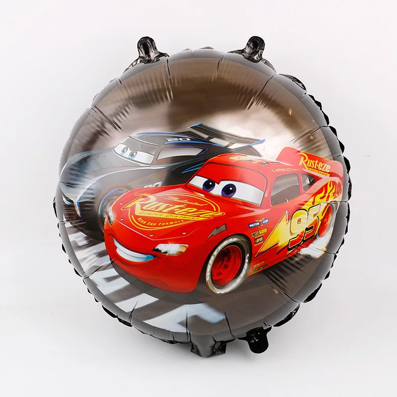 Cartoon Cars Aluminum Foil Party Balloons Kids Happy Birthday Party Decoration Baby Shower Party Supplies Favors 1pc