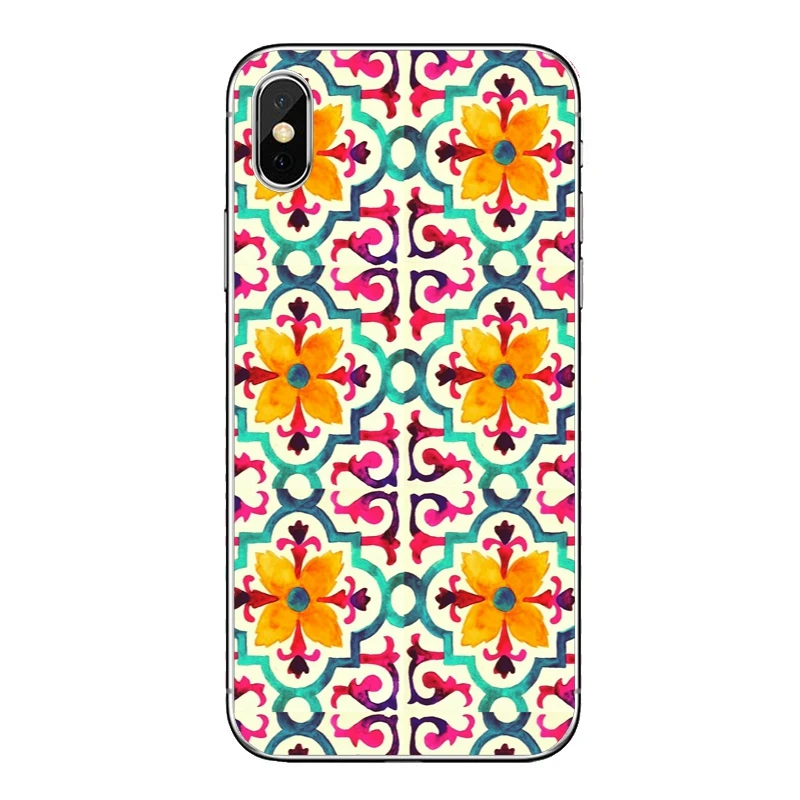 Чехол для телефона peace boho hippie Mandala trippy iPhone 8 7 6s 6 plus XR X XS Max SE 5s 5c 5 4s 4 iPod Touch мягкий
