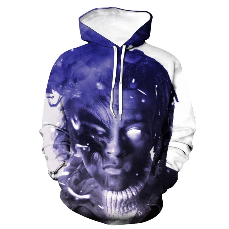 

New XXXTentacion men's hoodie street hip hop style hooded casual XXXTentacion men's personality trend sports hoodie