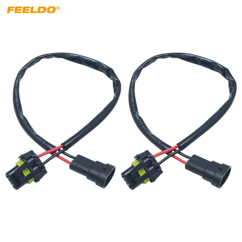 FEEKDO 2 шт. 12 в 35 Вт 55 Авто 9005/9006 папа Femal HID конверсионный комплект ксеноновая лампа