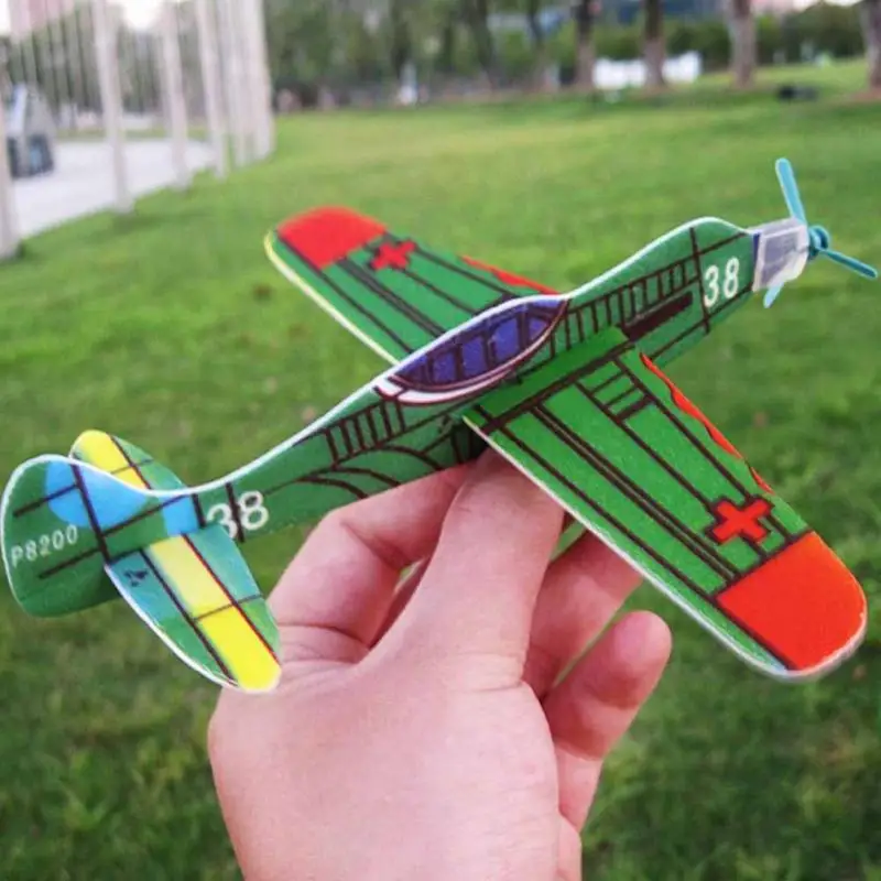Big Mo's Toys 8 Inch Glider Planes - Birthday Party Favor Plane, Great Prize (24 Pack