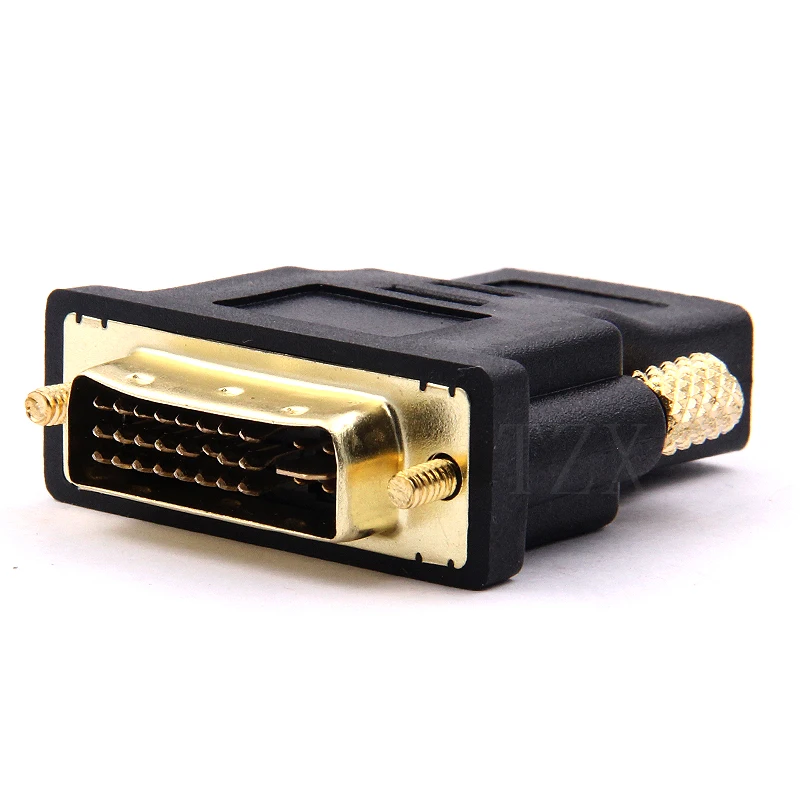 Hdmi Male Dvi 24 5 Female Adapter Cable  Dvi Dual Link Male Hdmi Female  Adapter - Audio & Video Cables - Aliexpress