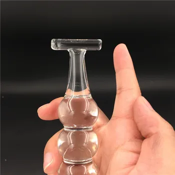 2 Pcs/Lot Vibrator And Classic crystal Anal butt plug penis Sex toy Adult products for women men female male masturbation 4