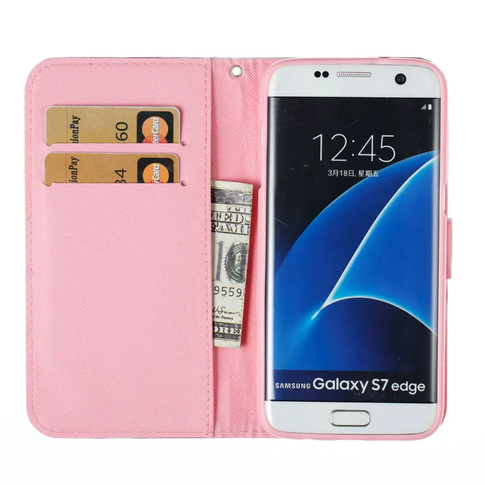 Для Samsung S7 S8 S9 S8P S9P NOTE8 чехол для телефона с изображением фламинго единорога