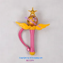 Сейлор Мун Сейлор Минако Айно палочка копия Cosply Prop ПВХ сделано