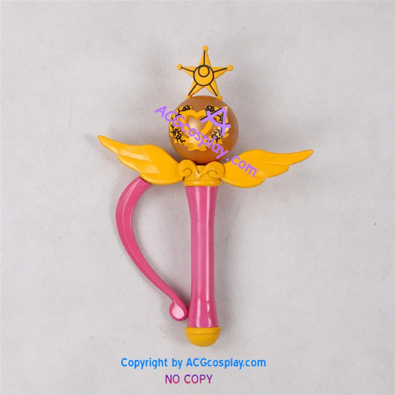 Матроска Сейлор Мун Минако Aino Wand Реплика Cosply Prop из ПВХ|sailor moon props|pvc |