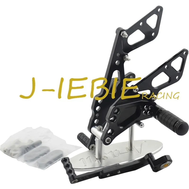 CNC Racing Rearset Adjustable Rear Sets Foot pegs For Suzuki GSXR 600