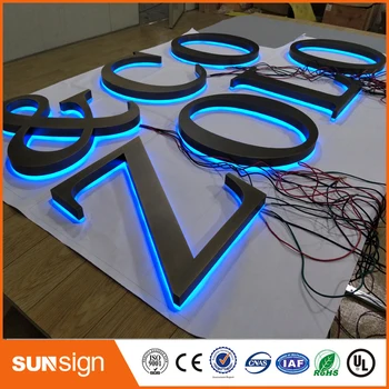 

Outdoor led lighting plexiglass letters for advertising