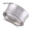 KAYMEN Round Metal Brushed Golden Fashion Bangle for Women Girls Simple Style Statement Bangle Jewelry Gifts Wholesale In Stock 4