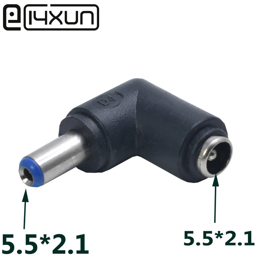 1 шт. DC Разъем 5,5*2,1 мм Штекер 5,5x2,1 мм Женский DC штекер питания зарядное устройство адаптер прямоугольный разъем