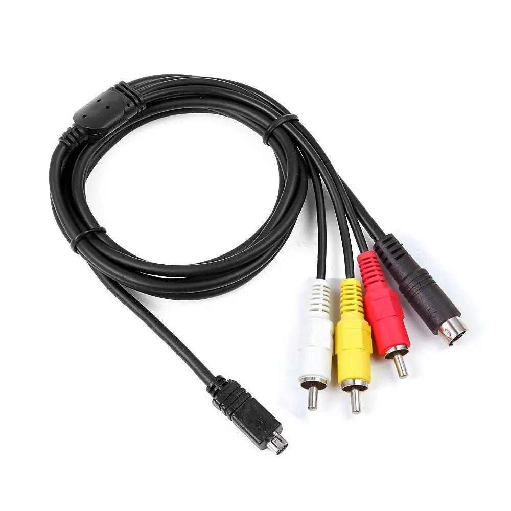 AV A/V Аудио Видео ТВ кабель Шнур для Sony Handycam DCR DVD405/e SR45/e|audio video|tv cablecable av |