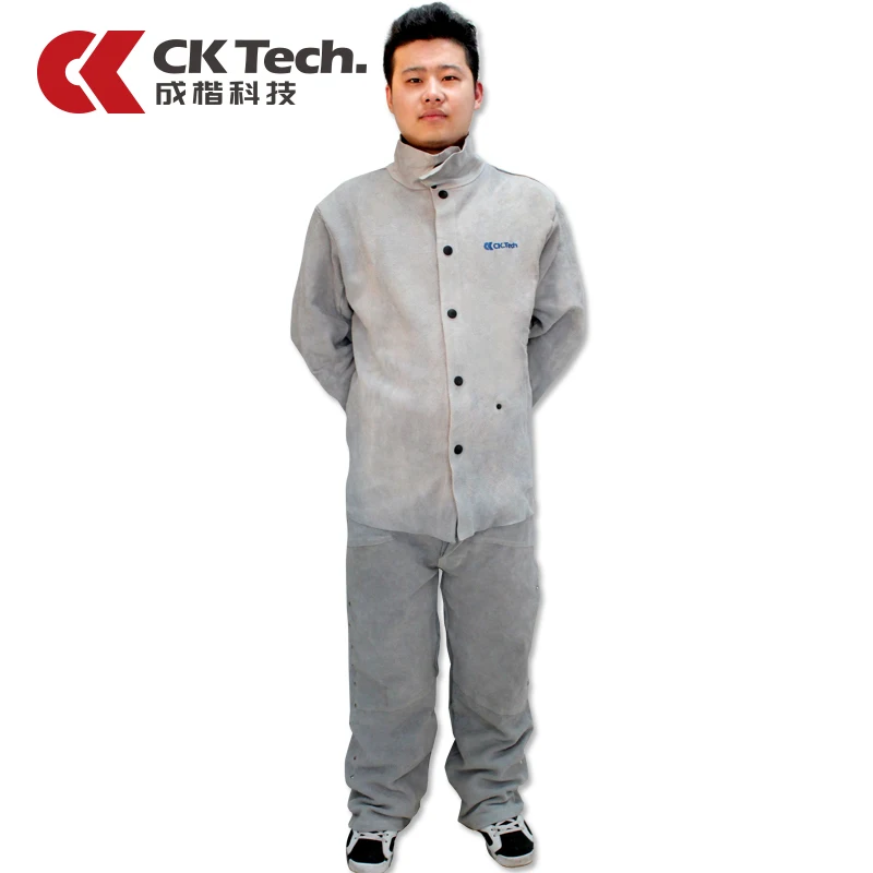 Buy CK Tech Brand Cowhide Welding Clothes Welding Coat