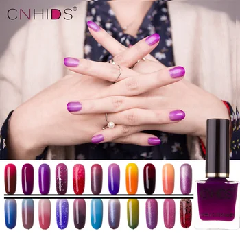 

CNHIDS Temperature Change Nail Polis 10Ml Long Lasting h Color Temperature Control Health Nontoxic Nail Oil 22 Colors