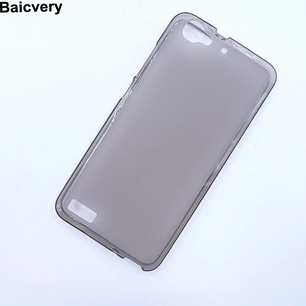 

Soft TPU Rubber Cover Case For Huawei GR3 Case Without Fingerprinting 5.0" Cover For Huawei GR3 Fundas Top Quality