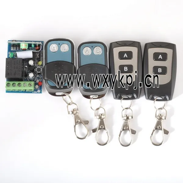 

DC12V10A 1CH 1 Receiver And 4 Transmitter FOR Entrance guard door easy to install Learning code