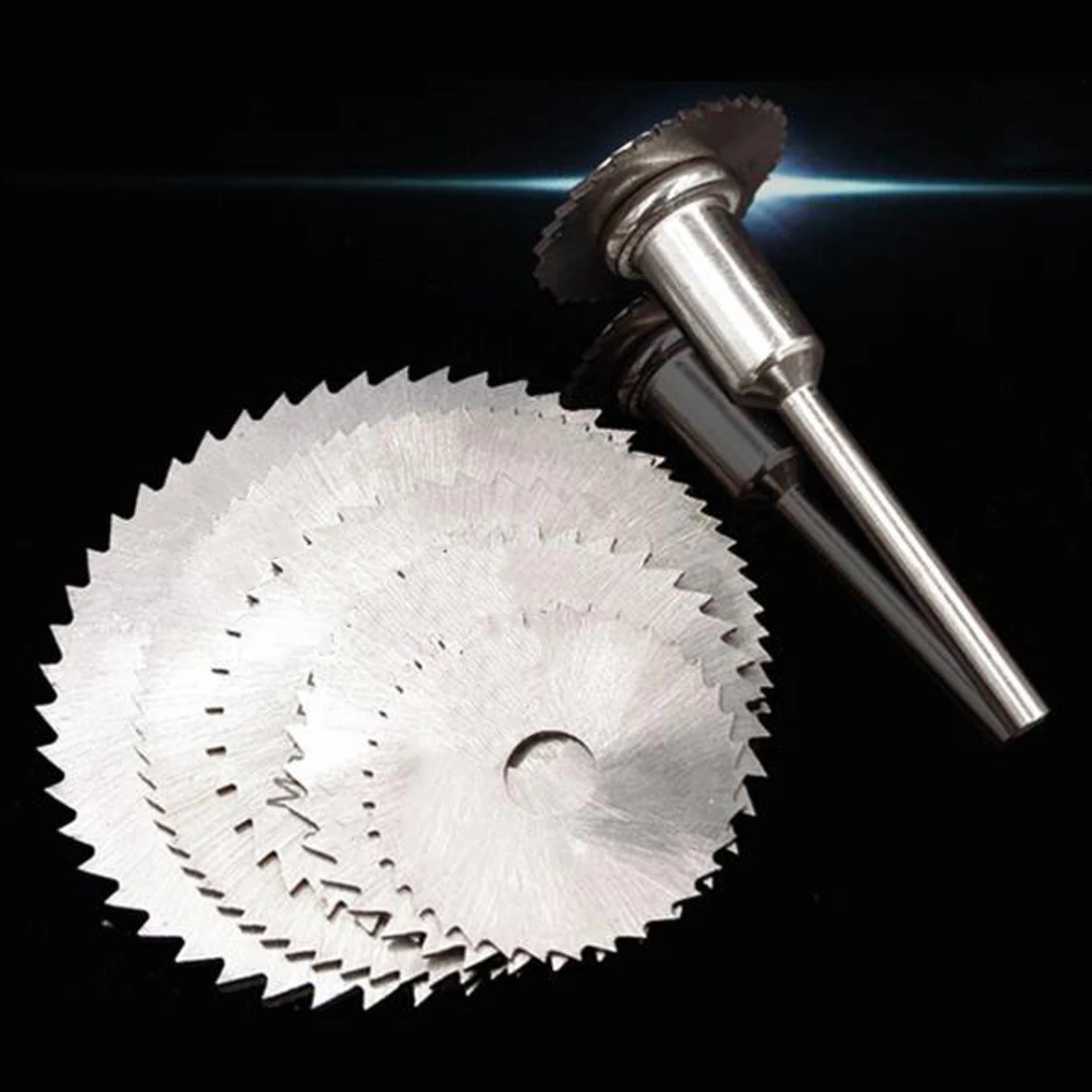 

Wood Cutting Discs Drill Mandrel HSS Circular Saw Blades Cutting Discs Mandrel