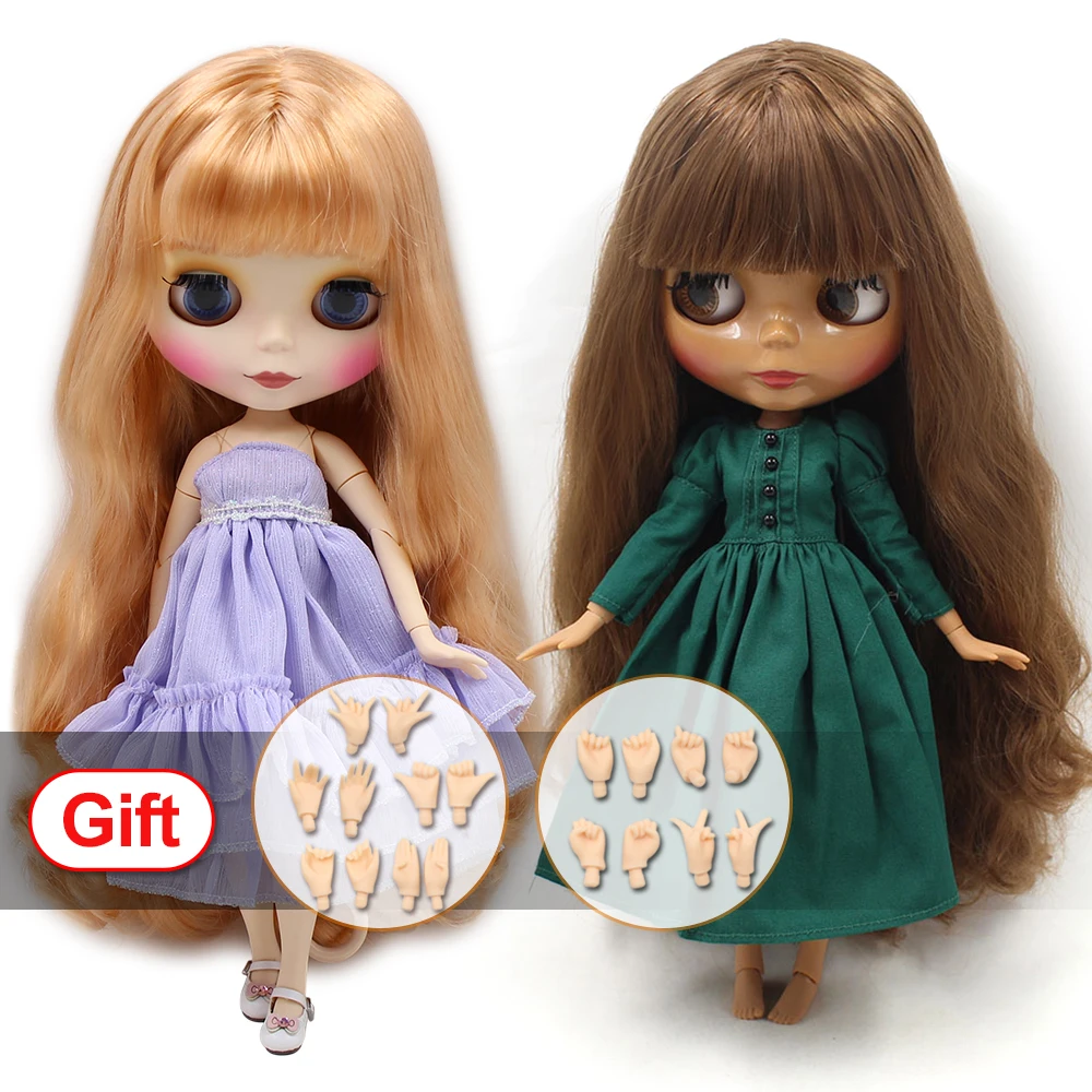 Ледяной DBS Blyth кукольные шарнирное тело с ручным набор AB в качестве подарка BJD
