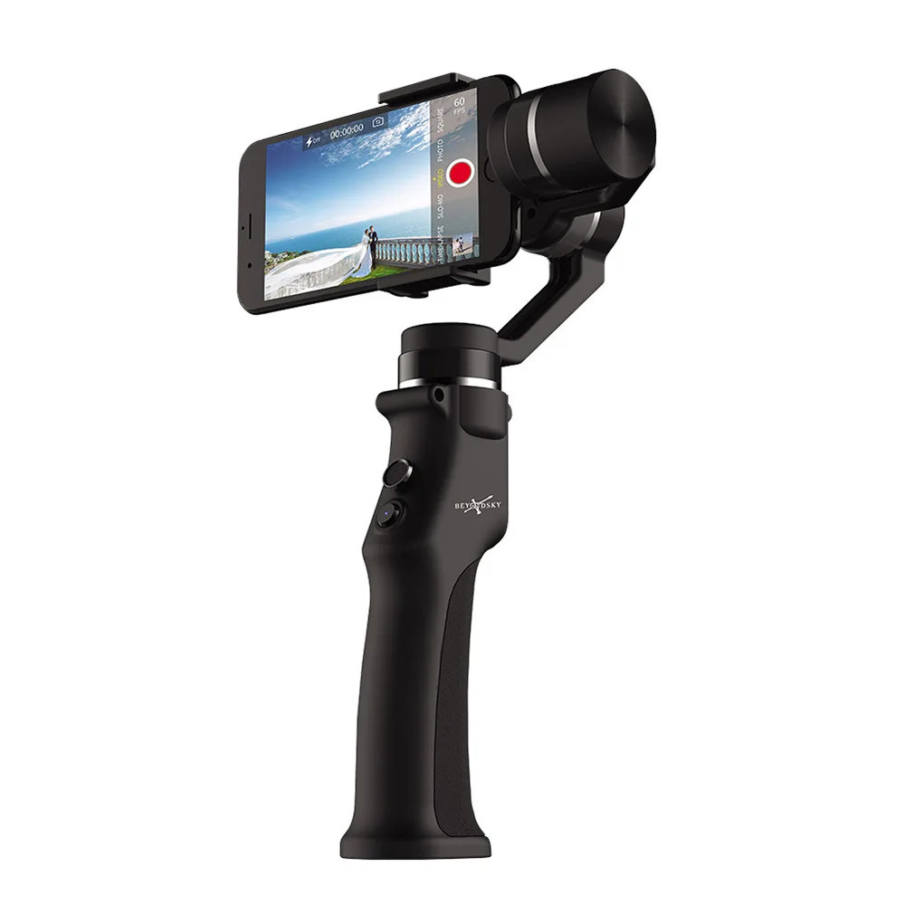  Three-axis Handheld Mobile Phone Gimbal Camera Anti-shake Video Electronic Smart Stabilizer for Dsl